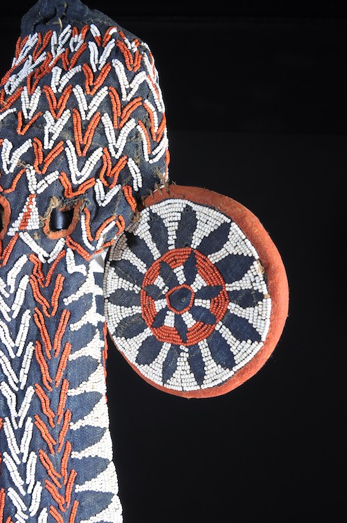 Masque elephant perle - Bamileke - Cameroun - perles afrique