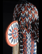 Masque elephant perle - Bamileke - Cameroun - perles afrique