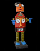 Foro - Sculpture polychrome - Camara Demba - 2012