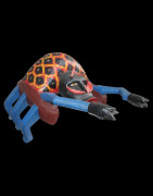 Spider - Sculpture polychrome - Camara Demba - 2010