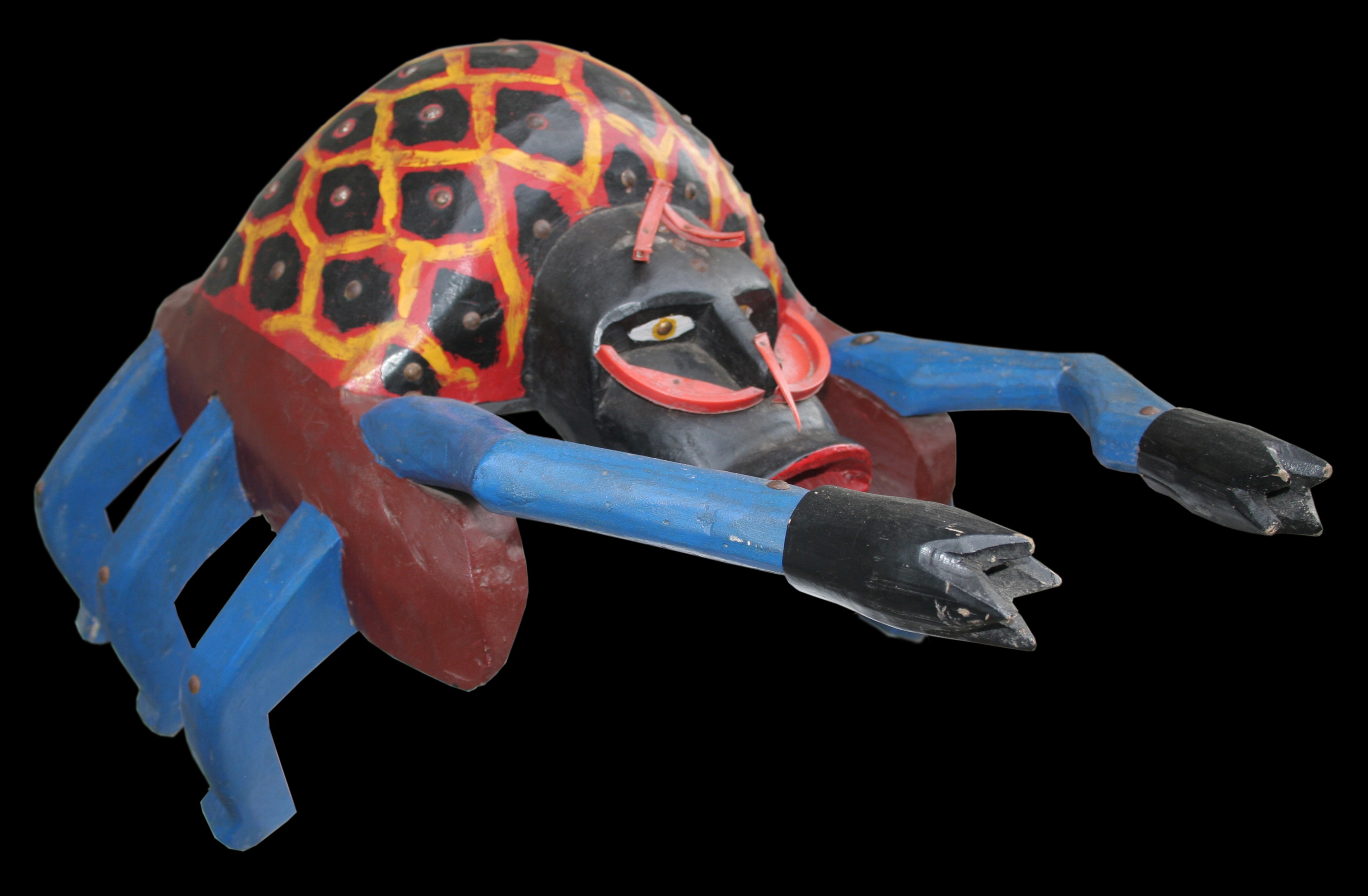 Spider - Sculpture polychrome - Camara Demba - 2010