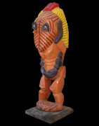 Cephalopod - Sculpture polychrome - Camara Demba - 2008