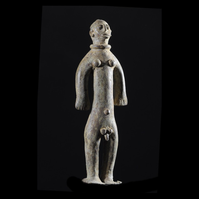 Androgyne en bronze - Lobi - Burkina Faso