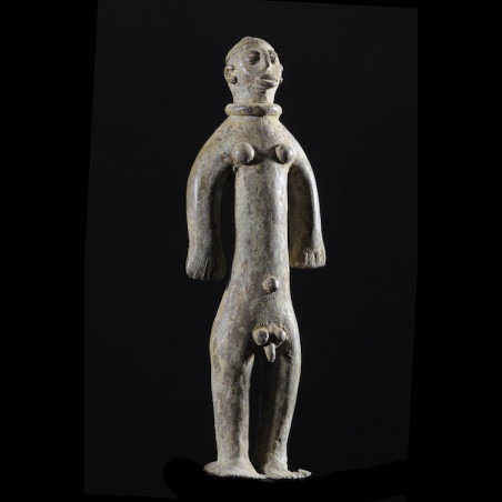 Androgyne en bronze - Lobi - Burkina Faso
