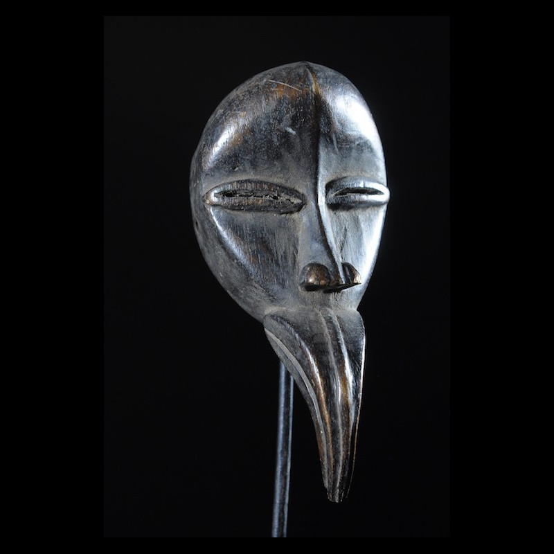 Masque passeport à bec - Dan / Mahou - Côte d'Ivoire