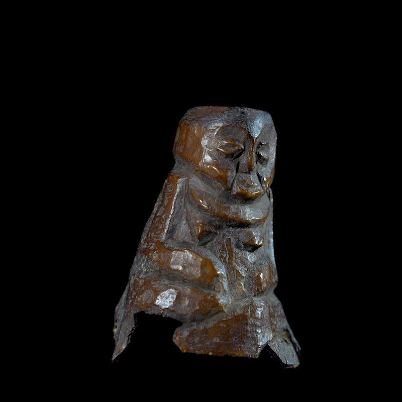 Statuette insigne Iginga en os - Lega - RDC Zaire