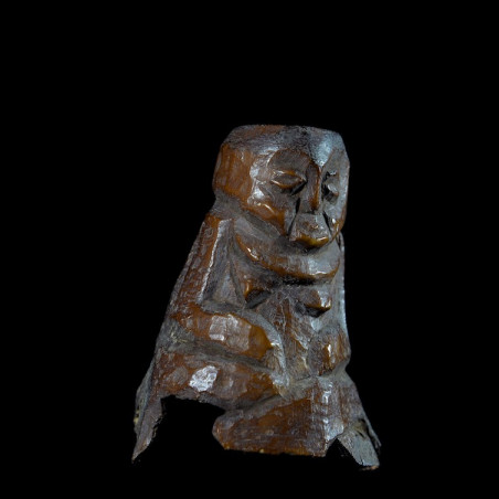 Statuette insigne Iginga en os - Lega - RDC Zaire