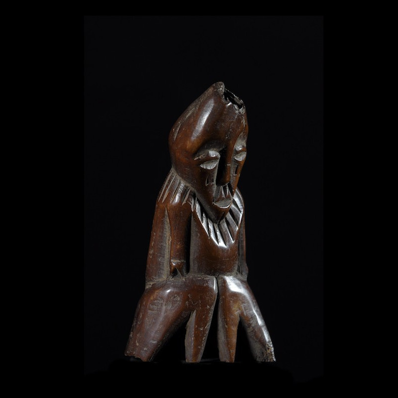 Statuette insigne Iginga en os - Lega - RDC Zaire