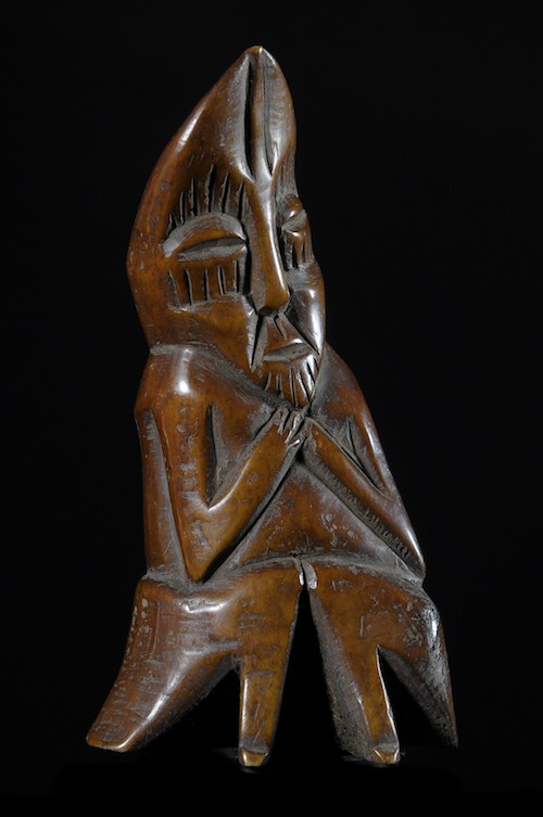 Statuette insigne Iginga en os - Lega - RDC Zaire