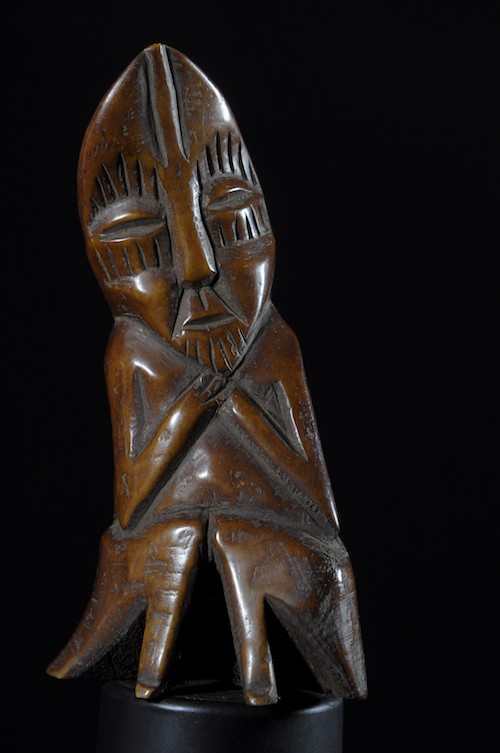 Statuette insigne Iginga en os - Lega - RDC Zaire