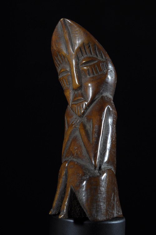 Statuette insigne Iginga en os - Lega - RDC Zaire