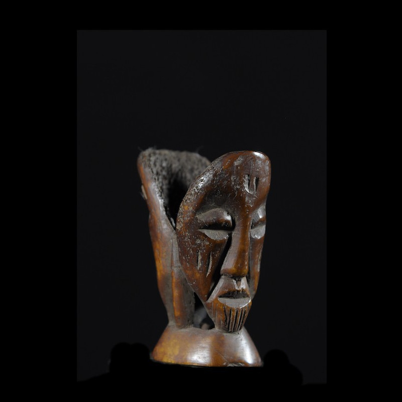 Statuette insigne Iginga en os - Lega - RDC Zaire
