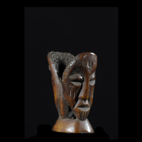 Statuette insigne Iginga en os - Lega - RDC Zaire