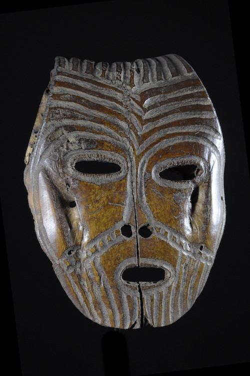 Masque Lukungu en os - Lega - RDC Zaire - Bwami
