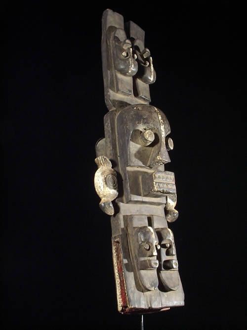 Masque cimier anthropomorphe - Ethnie Idjo - Nigeria - Afrique
