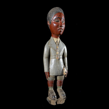 Statue Colon - Photo Africaine - Baoule - Côte d'Ivoire