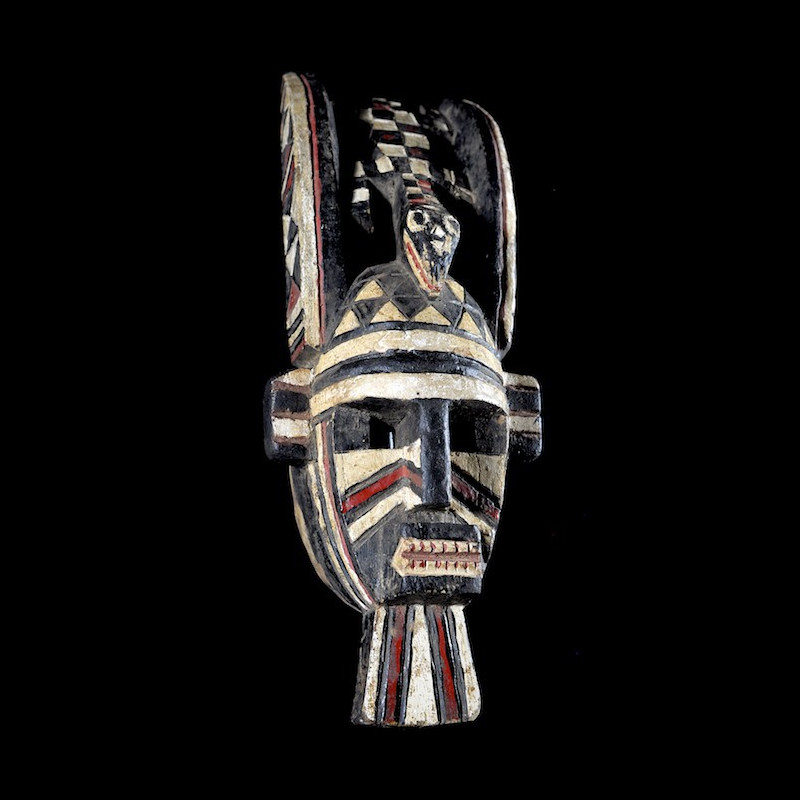Masque polychrome - Marka Dafing - Burkina Faso