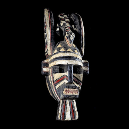 Masque polychrome - Marka Dafing - Burkina Faso
