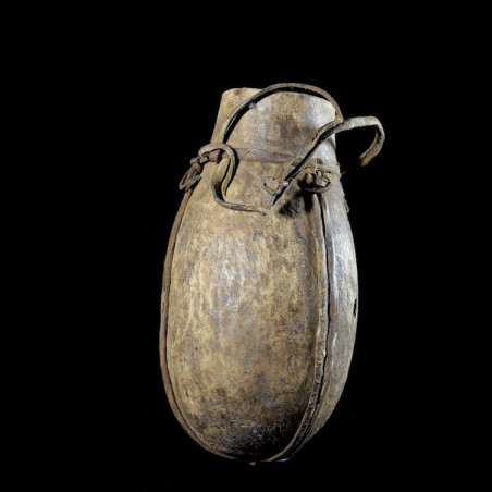 Pot a lait en bois - Mursi - Ethiopie - Objets usuels