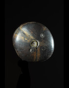Labret en bois et metal - Dinka / Pokot - Soudan / Ethiopie