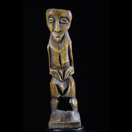 Statuette insigne Iginga en os - Lega - RDC Zaire