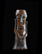 Statuette insigne Iginga en os - Lega - RDC Zaire