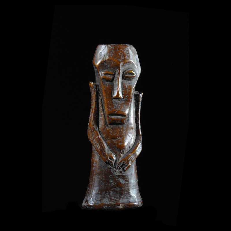 Statuette insigne Iginga en os - Lega - RDC Zaire