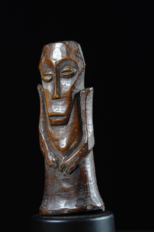 Statuette insigne Iginga en os - Lega - RDC Zaire