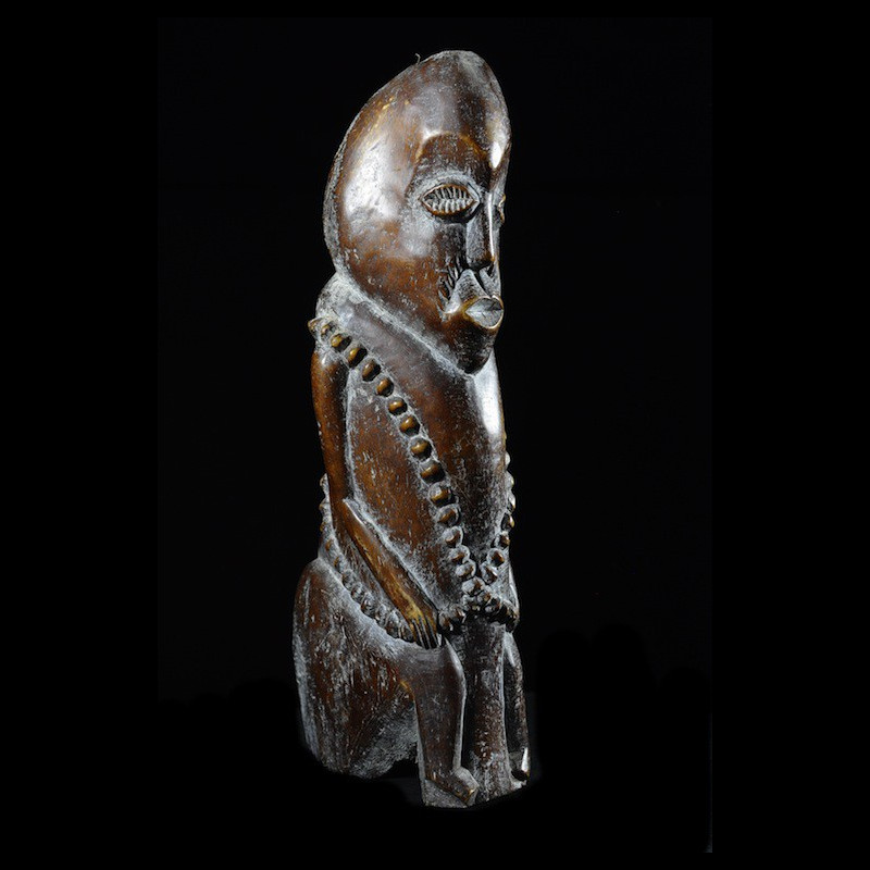 Statuette insigne Iginga en os - Lega - RDC Zaire
