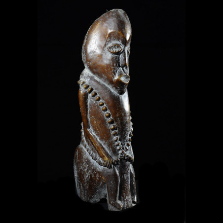Statuette insigne Iginga en os - Lega - RDC Zaire