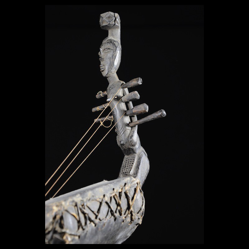 Harpe Arquee - Mangbetu - RDC Zaire - Cordophones