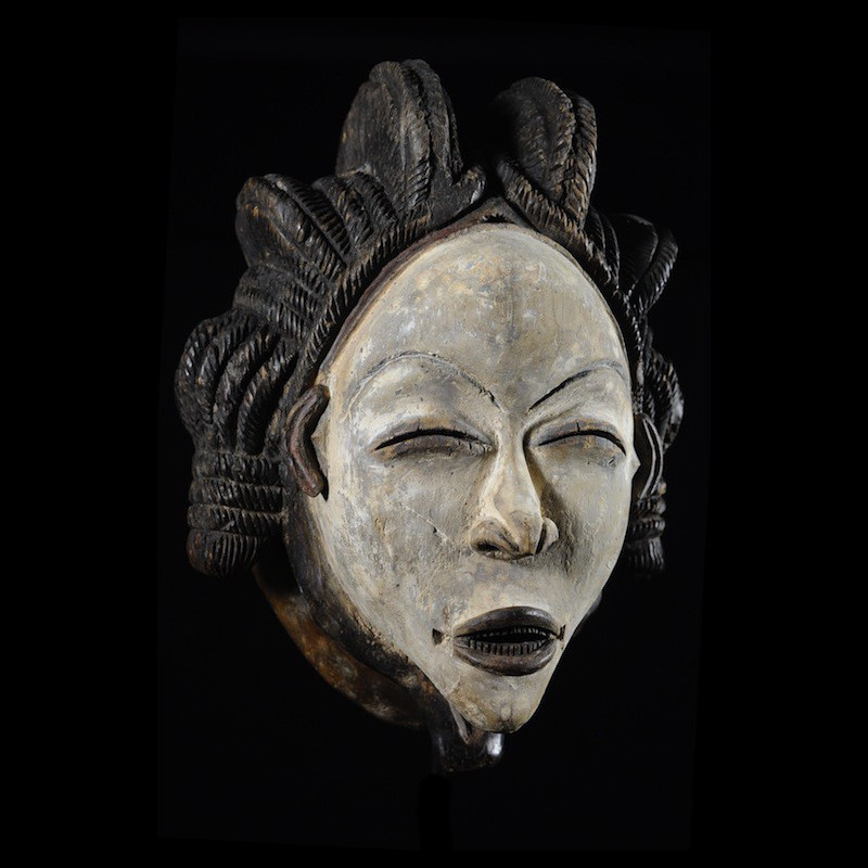 Masque Mukuyi Okuyi - Punu / Pounou - Gabon