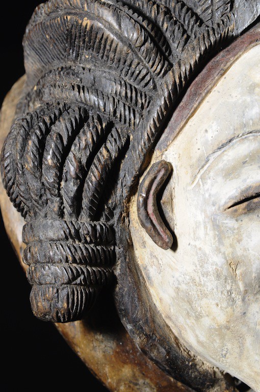Masque Mukuyi Okuyi - Punu / Pounou - Gabon