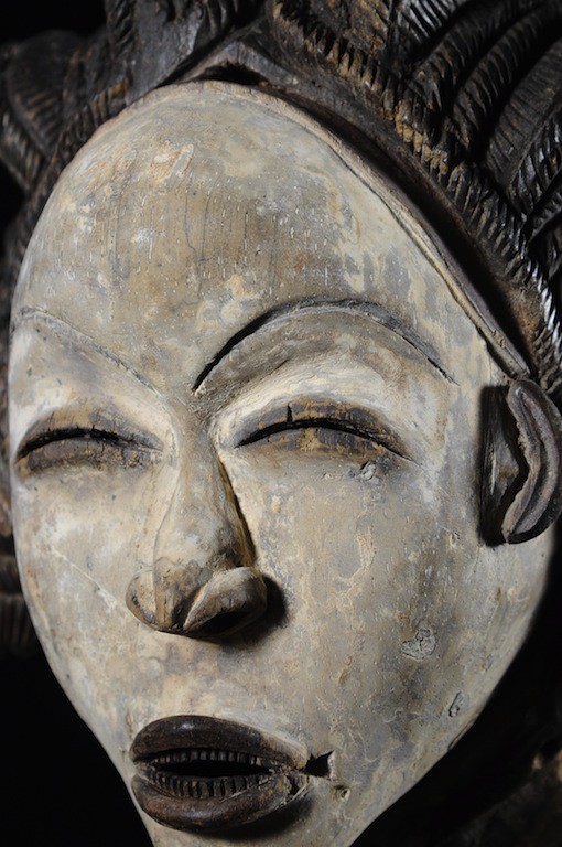 Masque Mukuyi Okuyi - Punu / Pounou - Gabon