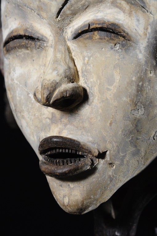 Masque Mukuyi Okuyi - Punu / Pounou - Gabon