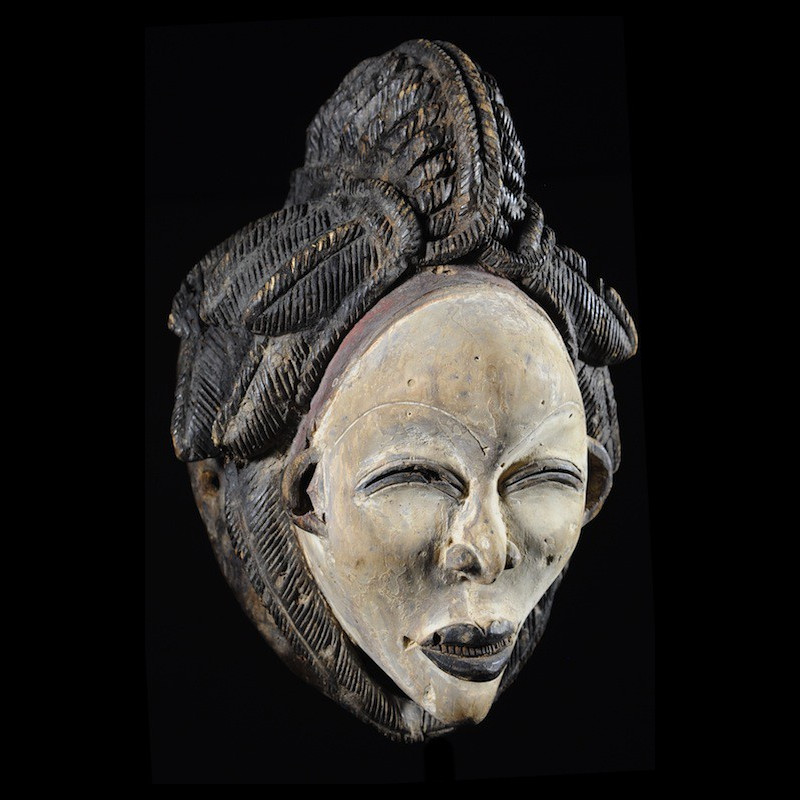 Masque Mukuyi Okuyi - Punu / Pounou - Gabon