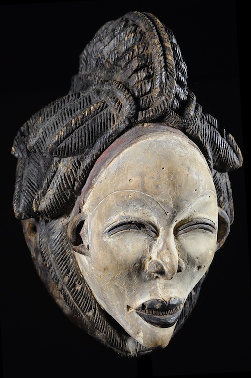 Masque Mukuyi Okuyi - Punu / Pounou - Gabon