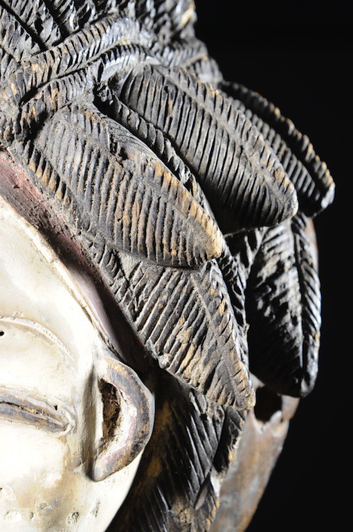 Masque Mukuyi Okuyi - Punu / Pounou - Gabon