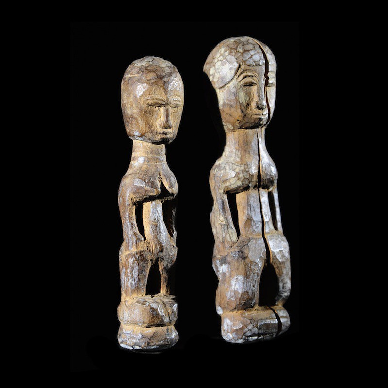 Couple de Blolo - Baoule - Côte d'Ivoire
