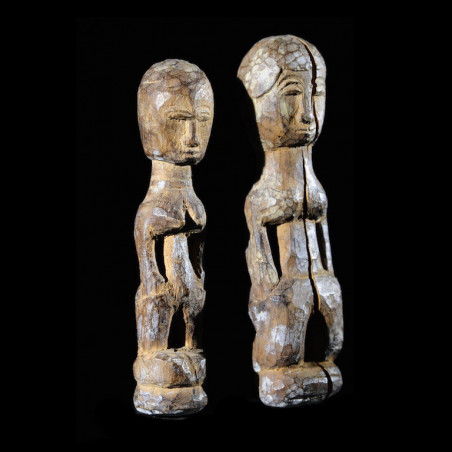 Couple de Blolo - Baoule - Côte d'Ivoire