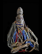 Poupee Ham Pilu - Fali - Cameroun - Poupees et perles africaines