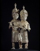 Couple Royal - Bini Edo - Nigeria - Bronzes anciens africains