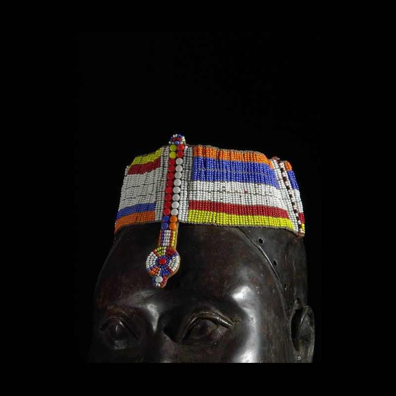 Parure de tete - Ethnie Massai - Kenya - Bijoux africains