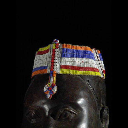 Parure de tete - Ethnie Massai - Kenya - Bijoux africains