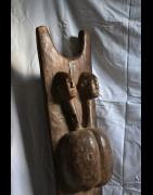 Grand poteau pilier de case Toguna - Dogon - Mali - Pilier Toguna