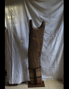 Grand poteau pilier de case Toguna - Dogon - Mali - Pilier Toguna
