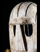 Masque fibres et bois - Konda / Ekonda - RDC Zaire