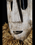 Masque fibres et bois - Konda / Ekonda - RDC Zaire