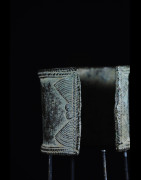 Bracelet monnaie en alliage de cuivre - Marba - Tchad