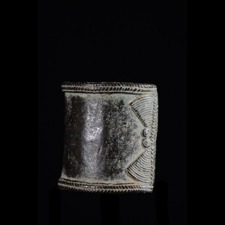 Bracelet monnaie en alliage de cuivre - Marba - Tchad